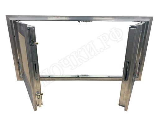 Люк под плитку Техно 2 створки Люк под плитку Техно 2 створки