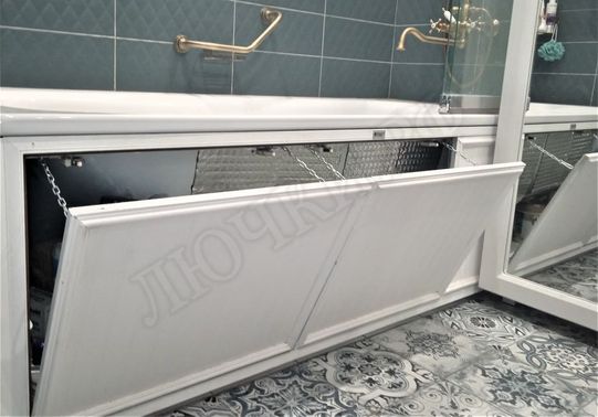 Люк нажимной под ванную Экран 1750*570 Люк нажимной под ванную Экран 1750*570