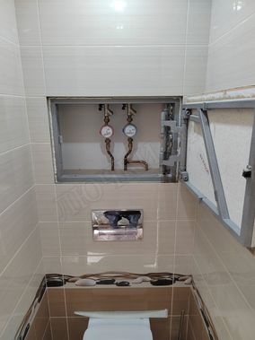 Люк под плитку Нажимной Железяка 900*900 Люк под плитку Нажимной Железяка 900*900