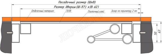 Люк под плитку Нажимной Железяка 900*900 Люк под плитку Нажимной Железяка 900*900