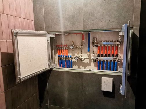 Люк под плитку Секрет 3.0, 2 створки 1150*1150 Люк под плитку Секрет 3.0, 2 створки 1150*1150