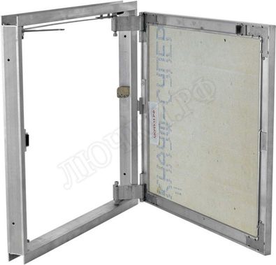 Люк под плитку Нажимной Стелс, 1 створка Люк под плитку Нажимной Стелс, 1 створка