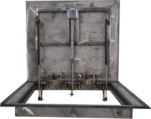 Уличный люк Дворник Уголок, нержавеющая сталь AISI 304 1200*2000 Уличный люк Дворник Уголок, нержавеющая сталь AISI 304 1200*2000