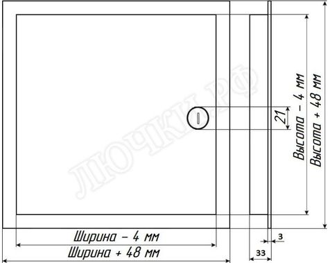 Люк сантехнический Бабушкина радость :-) с замком 100*900 Люк сантехнический Бабушкина радость :-) с замком 100*900