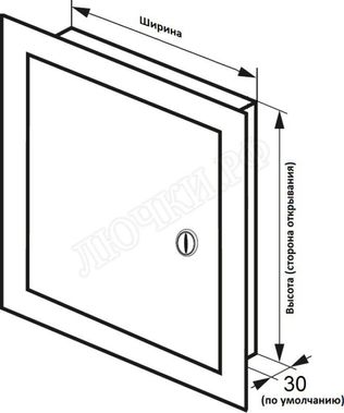 Люк сантехнический Бабушкина радость :-) с замком 100*900 Люк сантехнический Бабушкина радость :-) с замком 100*900