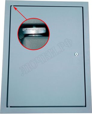 Сантехнический люк Элит усиленный 1 мм с замком 2 створки 1590*1390, RAL 7035 шагрень Сантехнический люк Элит усиленный 1 мм с замком 2 створки 1590*1390, RAL 7035 шагрень