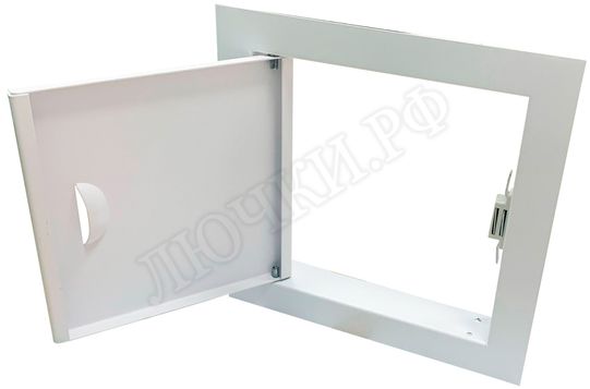 Сантехнический люк Комфорт, с магнитом 650*1350, RAL 9003 муар Сантехнический люк Комфорт, с магнитом 650*1350, RAL 9003 муар