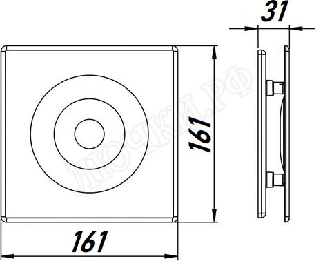 Панель для вентиляторов Awenta System+, Orion, POS100, Серебро (сатин), пластик Панель для вентиляторов Awenta System+, Orion, POS100, Серебро (сатин), пластик